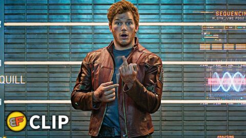 Star-Lord Mostra o Dedo do Meio – Guardiões da Galáxia (2014)