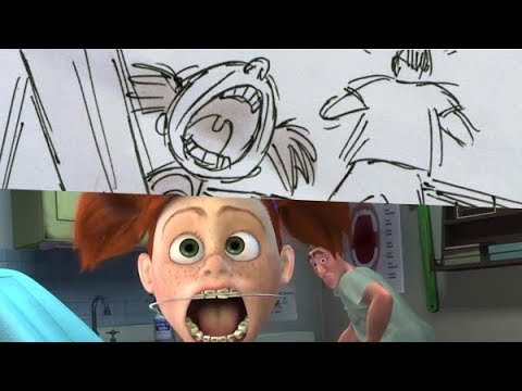Cena do Dentista em Procurando Nemo