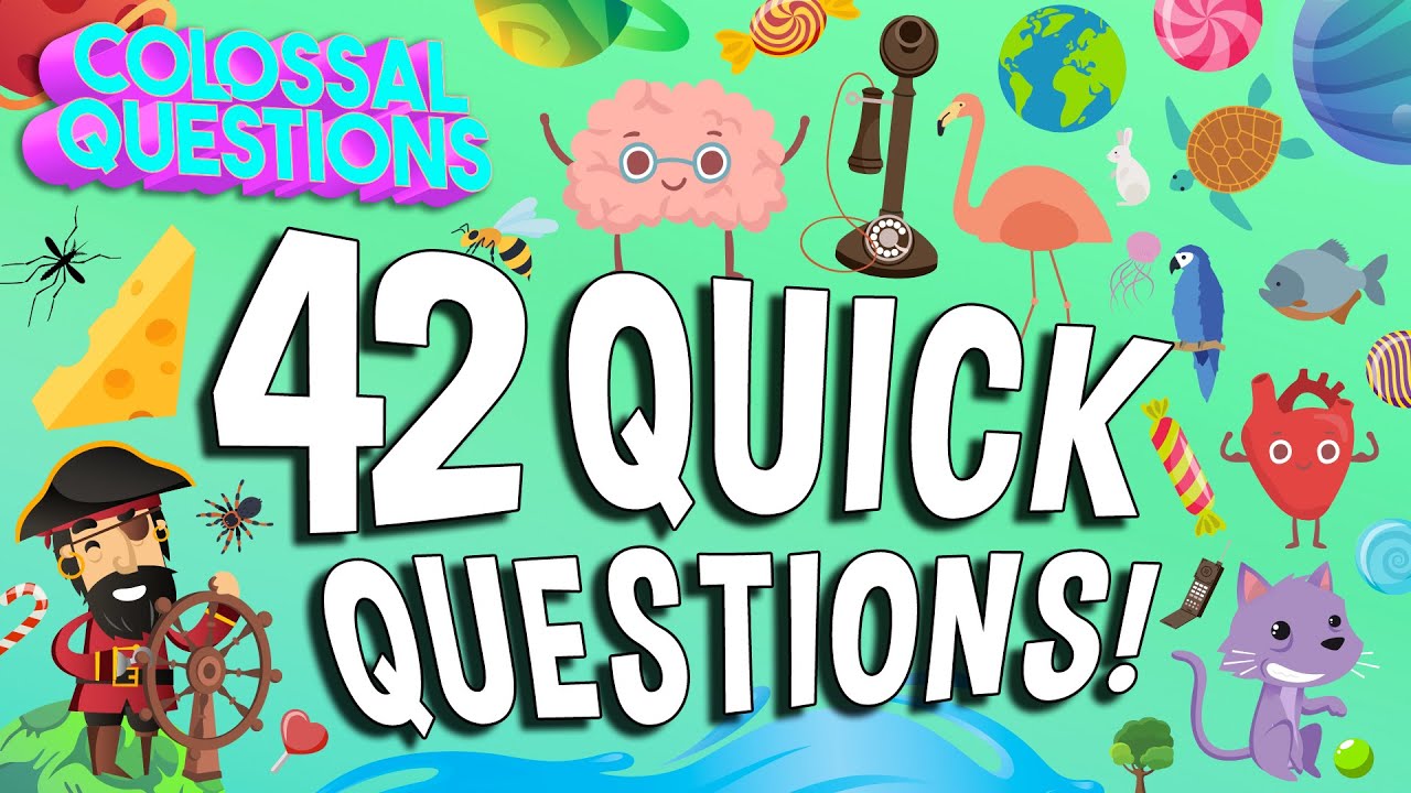 42 Perguntas Rápidas Que Você Sempre Quis Ver Respondidas!