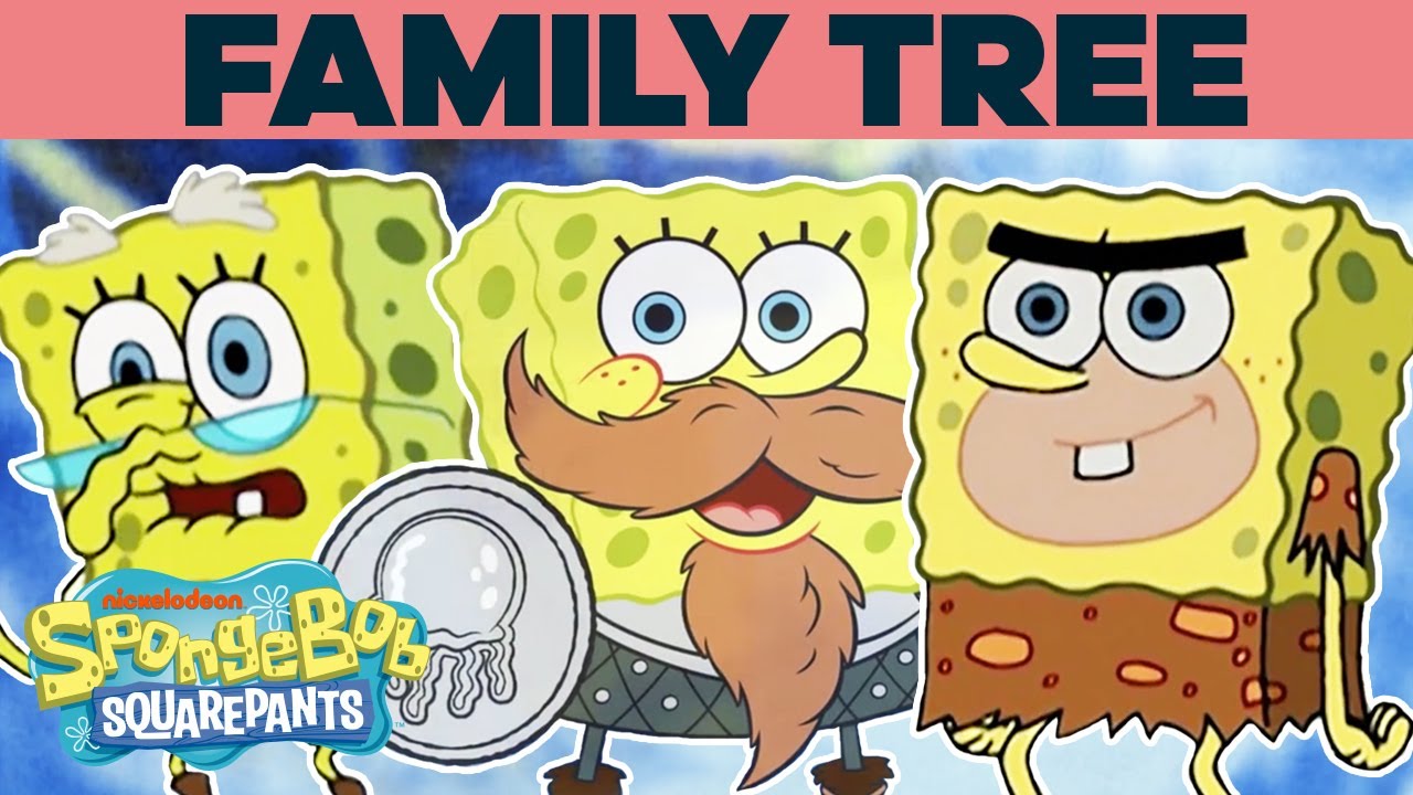 A Árvore Genealógica Do Bob Esponja Calça Quadrada – Bob Esponja