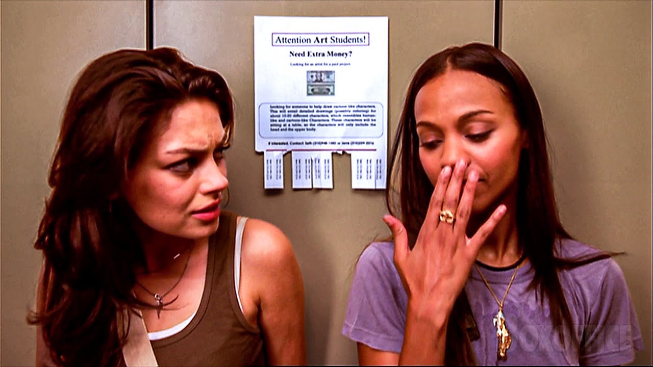 A Cena Do Cheiro | Mila Kunis + Zoe Saldana