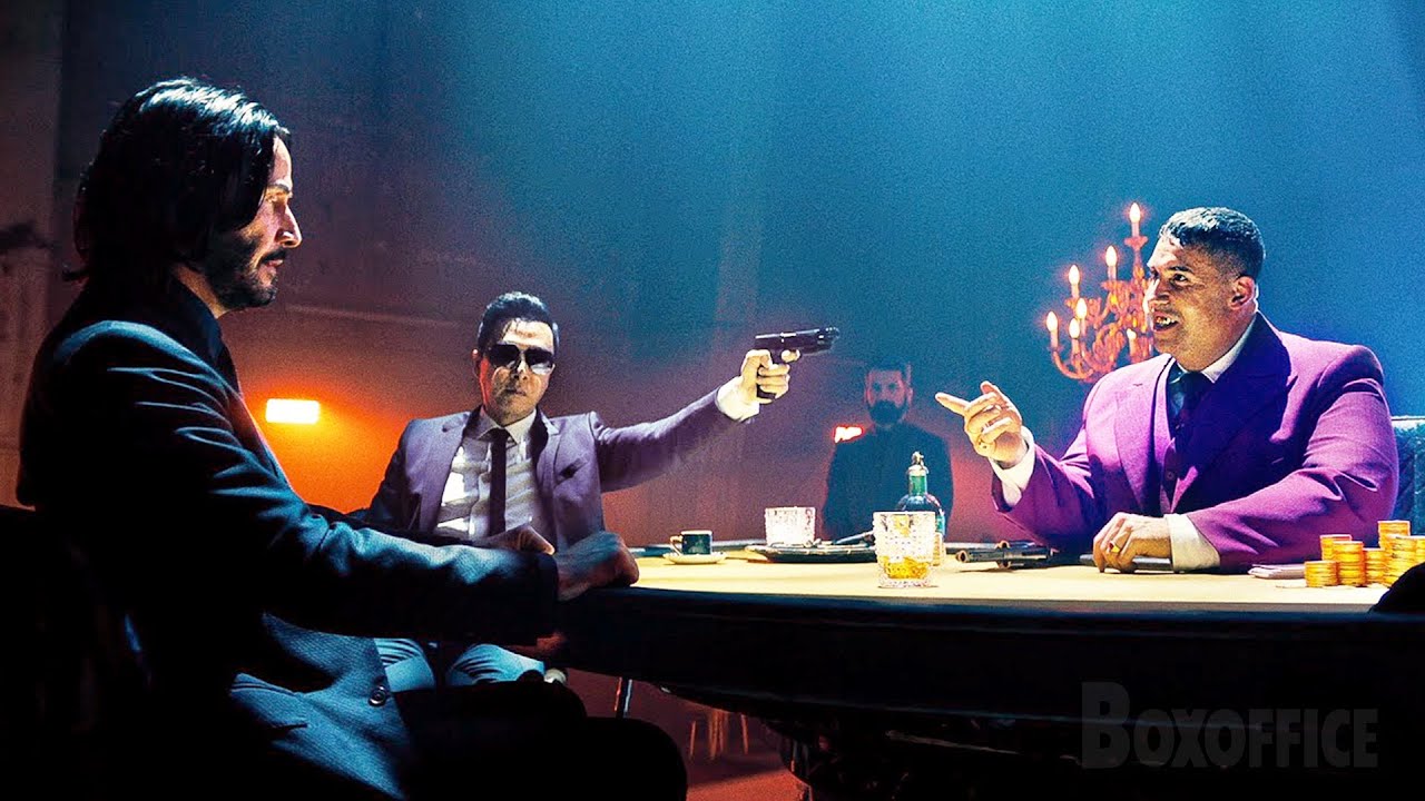 A Cena Do Jogo De Pôquer | John Wick: Capítulo 4