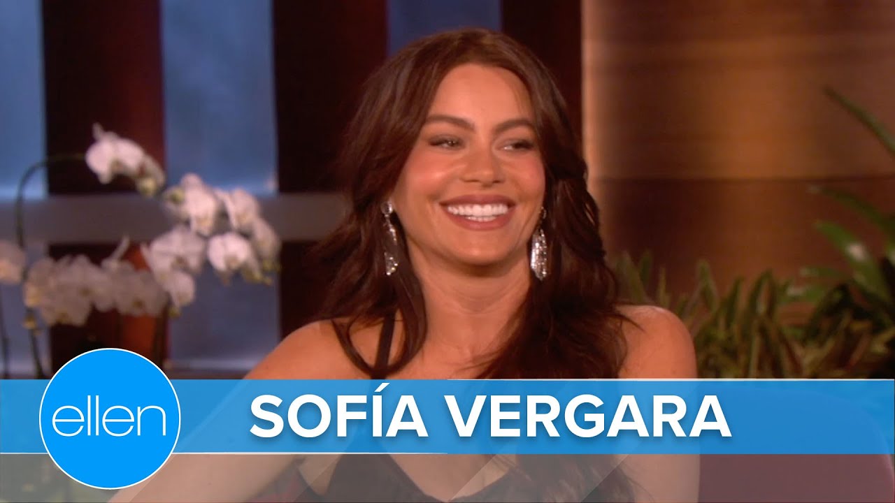 A Inesquecível Primeira Vez De Sofía Vergara No The Ellen Show
