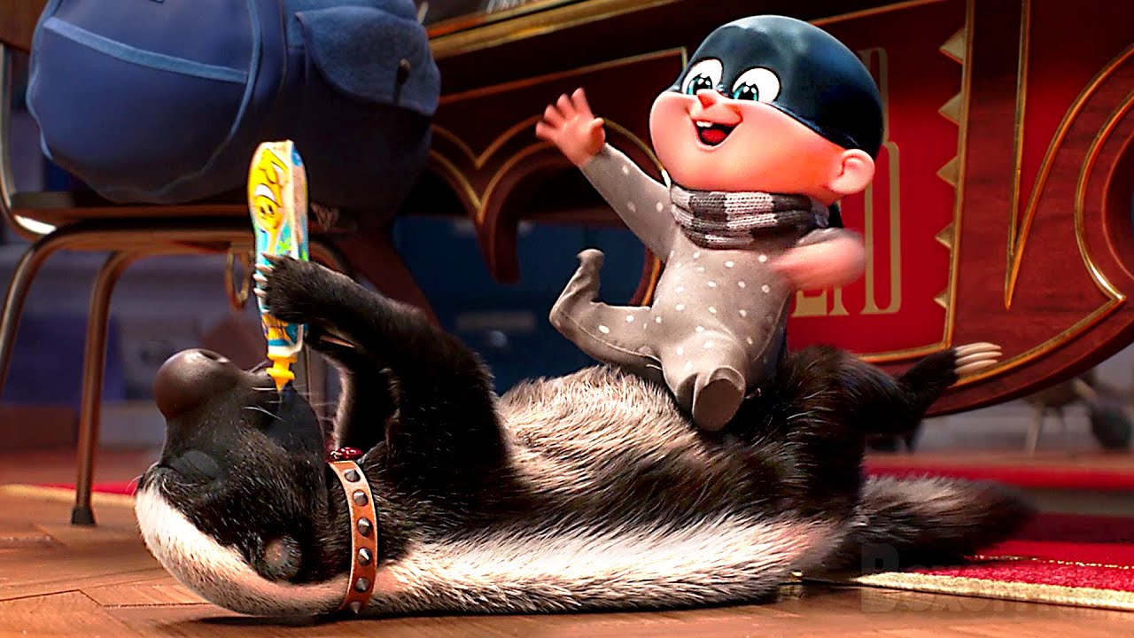 Bebê Gru Faz Xixi No Texugo De Mel Mais Perigoso Do Mundo | Meu Malvado Favorito 4