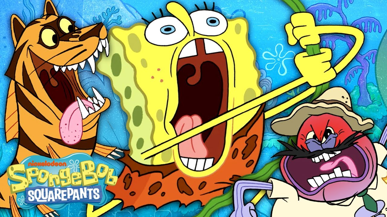 Bob Esponja E Patrick Fazem Um Zoológico! “Quem É O Zoo?”