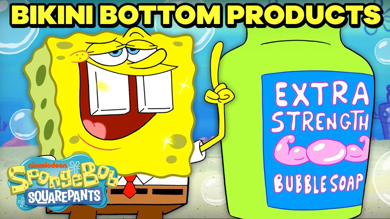 Bob Esponja: Tudo O Que Você Pode Comprar Na Parte De Baixo Do Biquíni