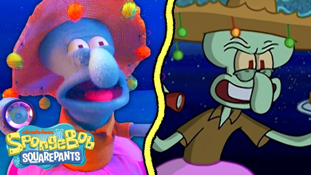 Canção Da Fogueira, Canção Com Fantoches! | Bob Esponja
