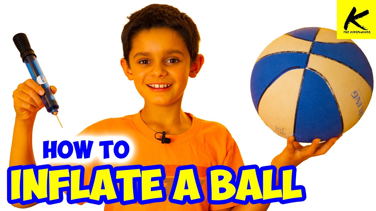 Como Inflar Uma Bola! – (Fácil Para Crianças!)