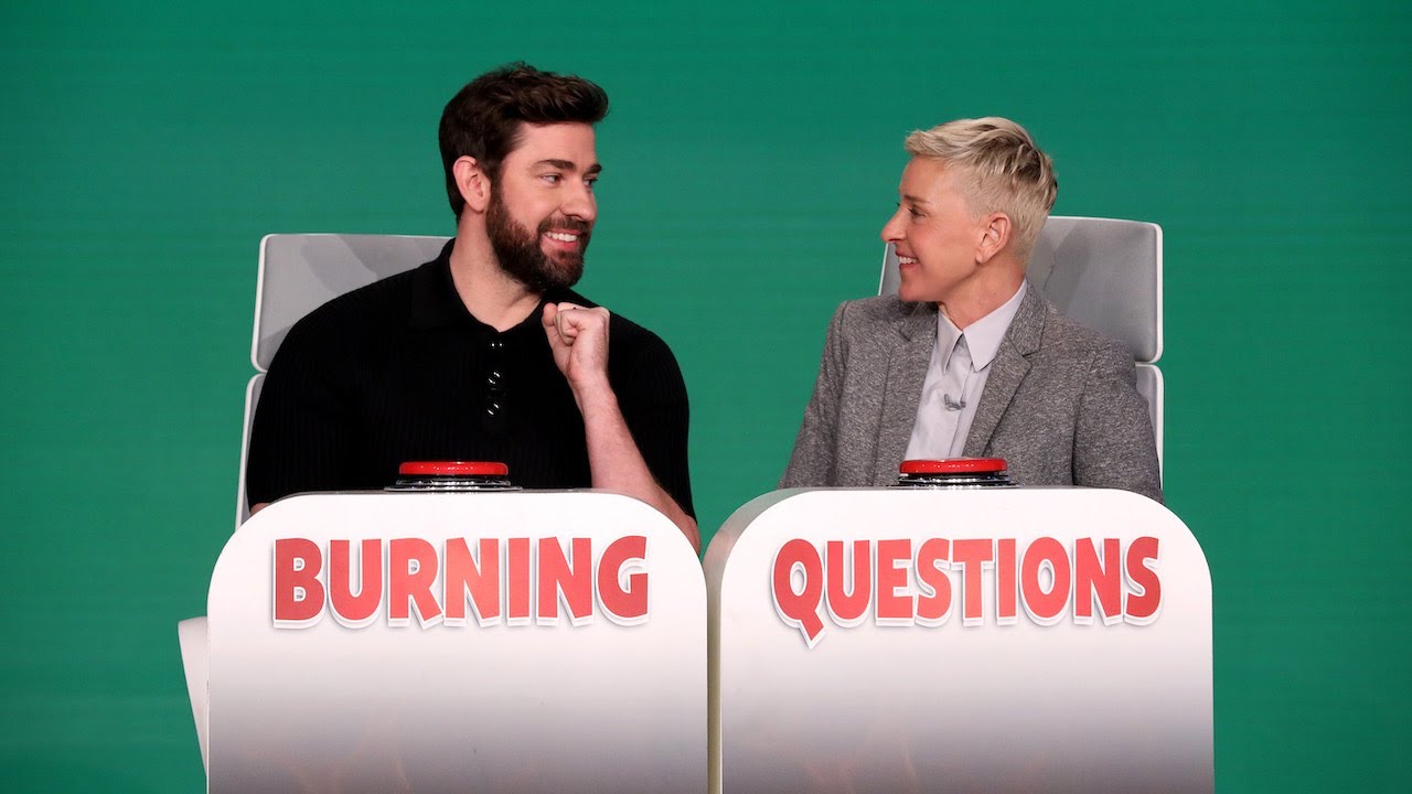 Corte Estendido: John Krasinski Responde Às “Perguntas Incríveis” De Ellen