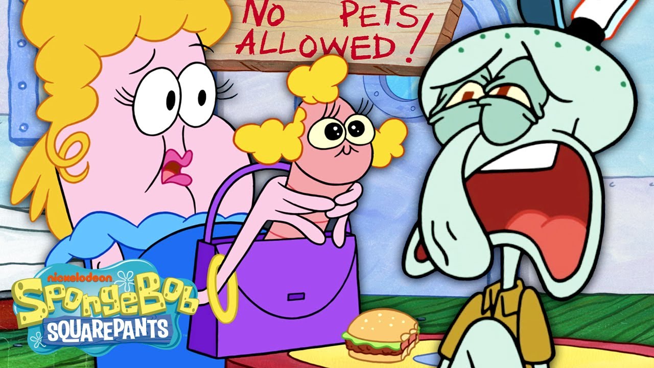 Deixando Os Animais Soltos No Krusty Krab! Cena Completa De “Um Lugar Para Animais De Estimação” – Bob Esponja