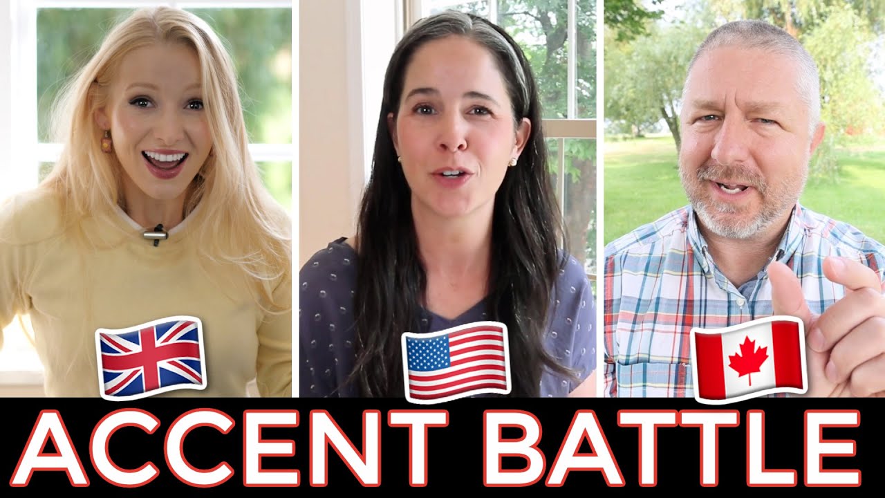 Diferenças Entre O Inglês Britânico E O Americano E O Canadense! (Muito Diferentes!)