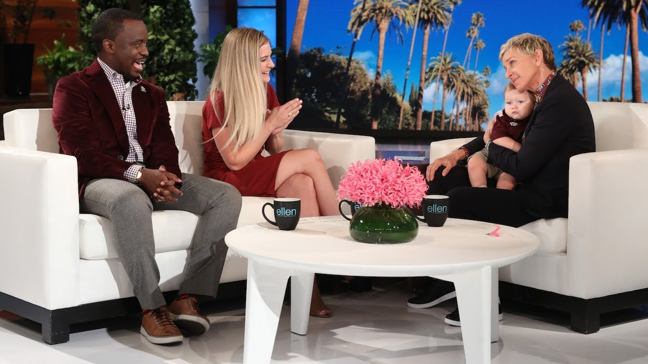 Ellen Conversa Com A Mãe Solteira Ashton Robinson E Seu Professor Henry Musoma