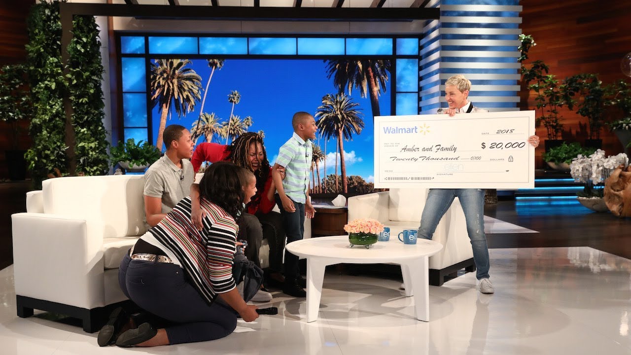 Ellen Faz Uma Surpresa Para Uma Família Incrível Da Filadélfia