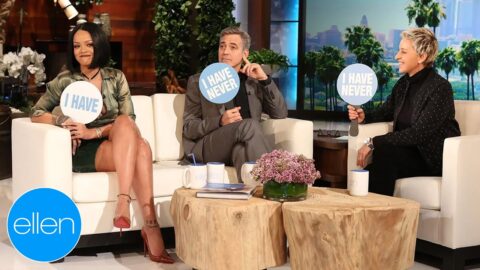 Eu Nunca Com Rihanna E George Clooney