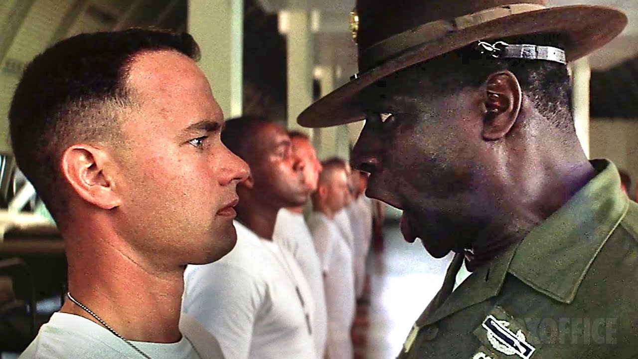 Forrest Gump É O Melhor Soldado Porque Ele Não Pensa (Melhores Cenas)