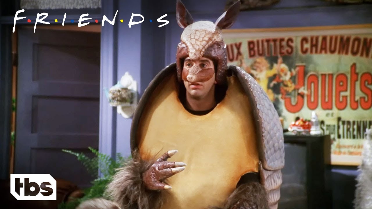 Friends: Ross É O Tatu Do Feriado