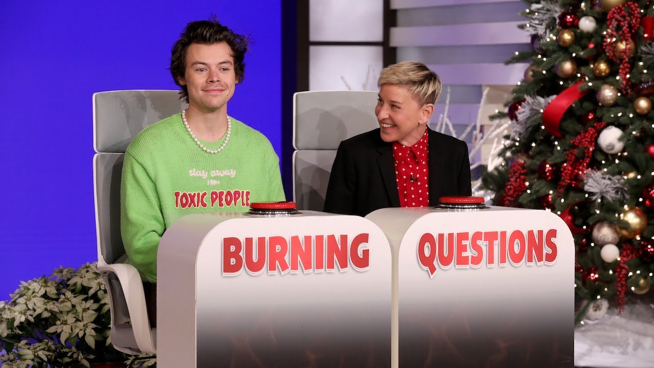 Harry Styles Responde Às “Perguntas Mais Frequentes” De Ellen