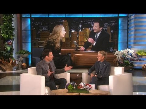 Jimmy Fallon Em Seu Encontro Com Nicole Kidman