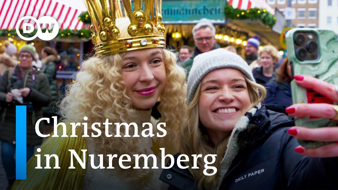 Nuremberg: Encontro Celestial No Mundialmente Famoso Mercado De Natal