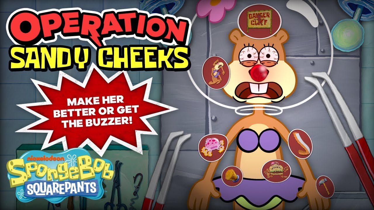 “Operação” Sandy Cheeks | Toda Vez Que Sandy Teve Uma Parte Do Corpo Removida | Bob Esponja