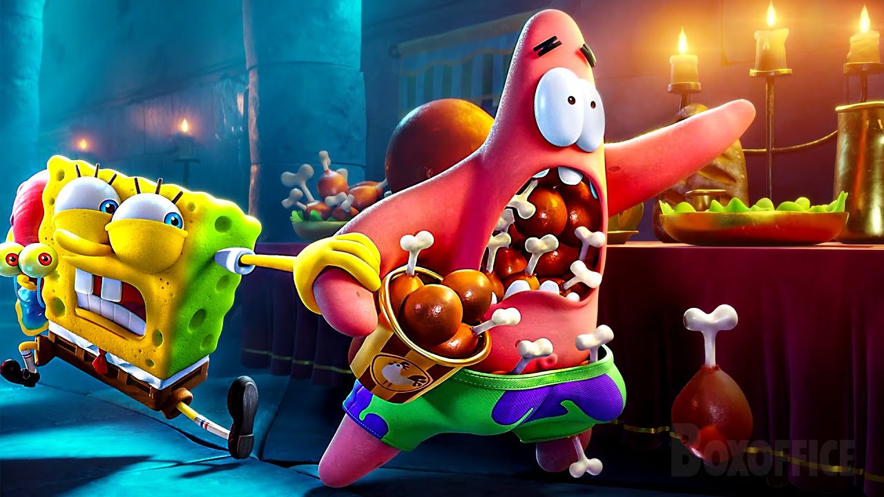 Os Melhores Momentos De Bob Esponja Em Atlantic City | As Melhores Cenas De Bob Esponja Em Fuga
