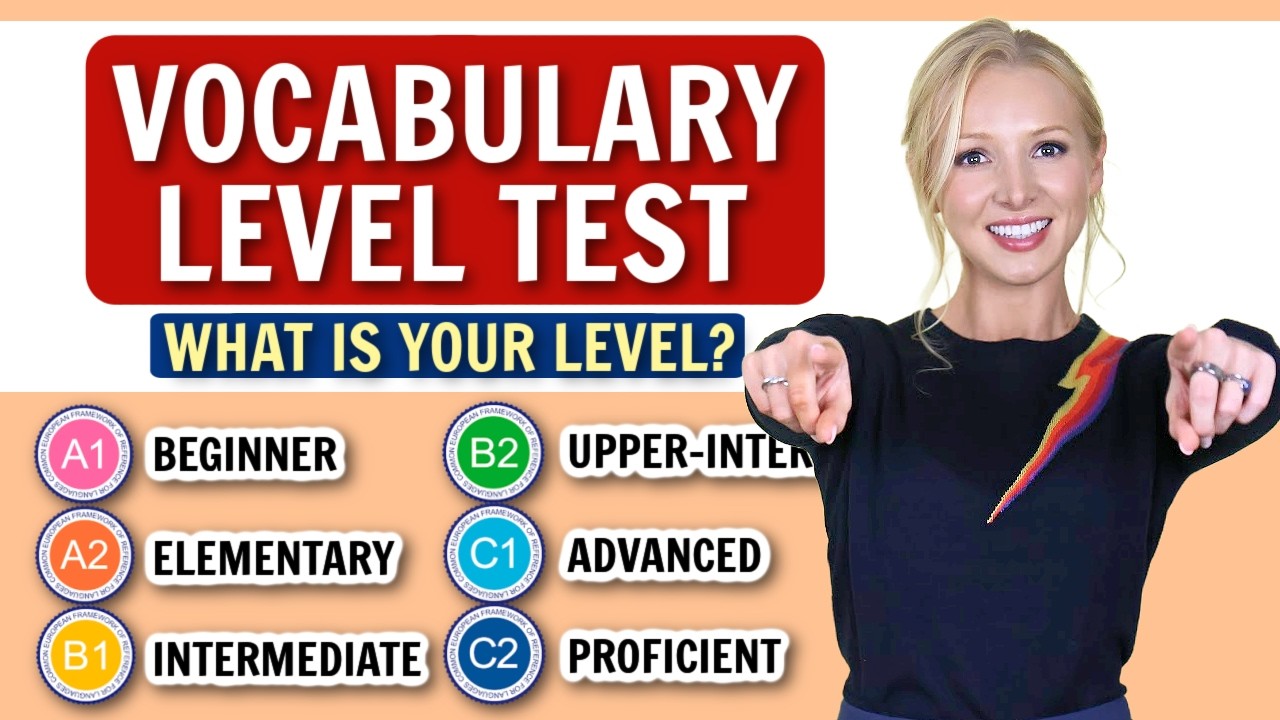 Qual É O Seu Nível De Vocabulário Em Inglês? Faça Este Teste!