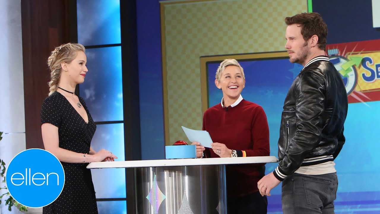Regra dos 5 segundos Com Jennifer Lawrence E Chris Pratt