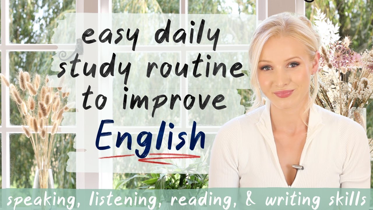 Rotina De Estudo Diário Fácil Para Melhorar O Inglês – Faça Isso Diariamente Para Obter Resultados Rápidos!
