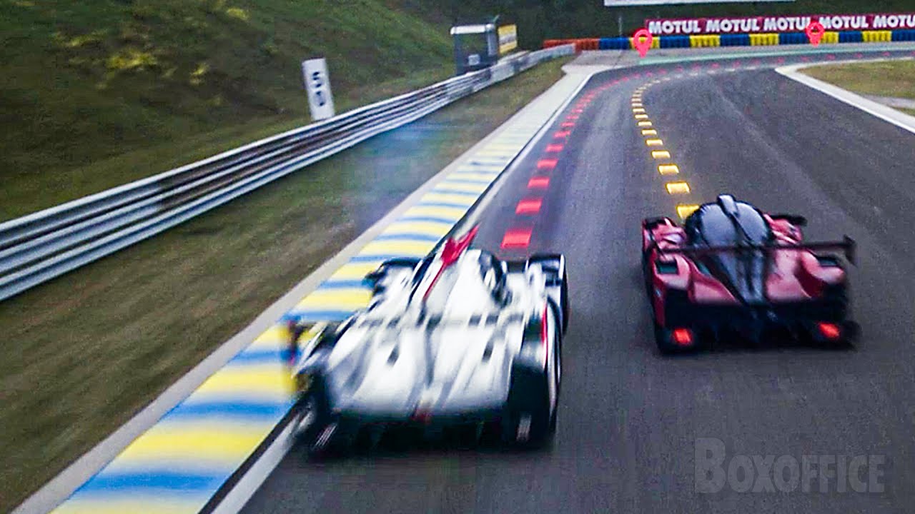 Tática Genial Do Jogador Para Vencer As 24 Horas De Le Mans (Cena Final) | Gran Turismo