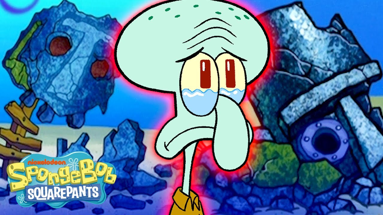 Toda Vez Que A Casa Do Lula Foi Destruída! | Bob Esponja