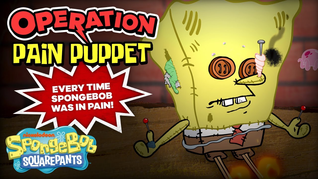 Toda Vez Que O Bob Esponja Estava Com Dor
