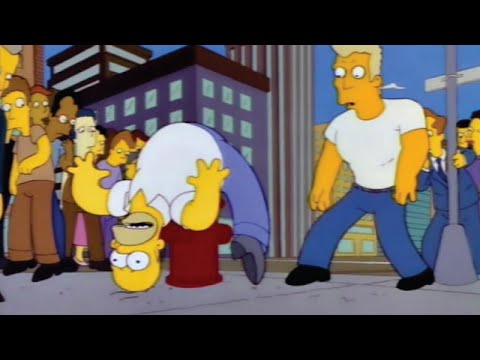 Os Simpsons: Homer Se Envolve Em Uma Briga De Rua