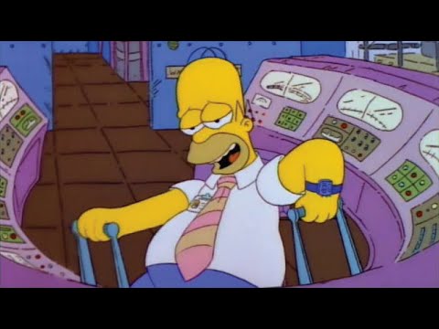 Os Simpsons: Homer Simpson Trabalha O Dia Inteiro Para Um Velho