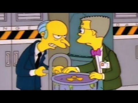 Os Simpsons: O Sr. Burns Esconde Resíduos Nucleares