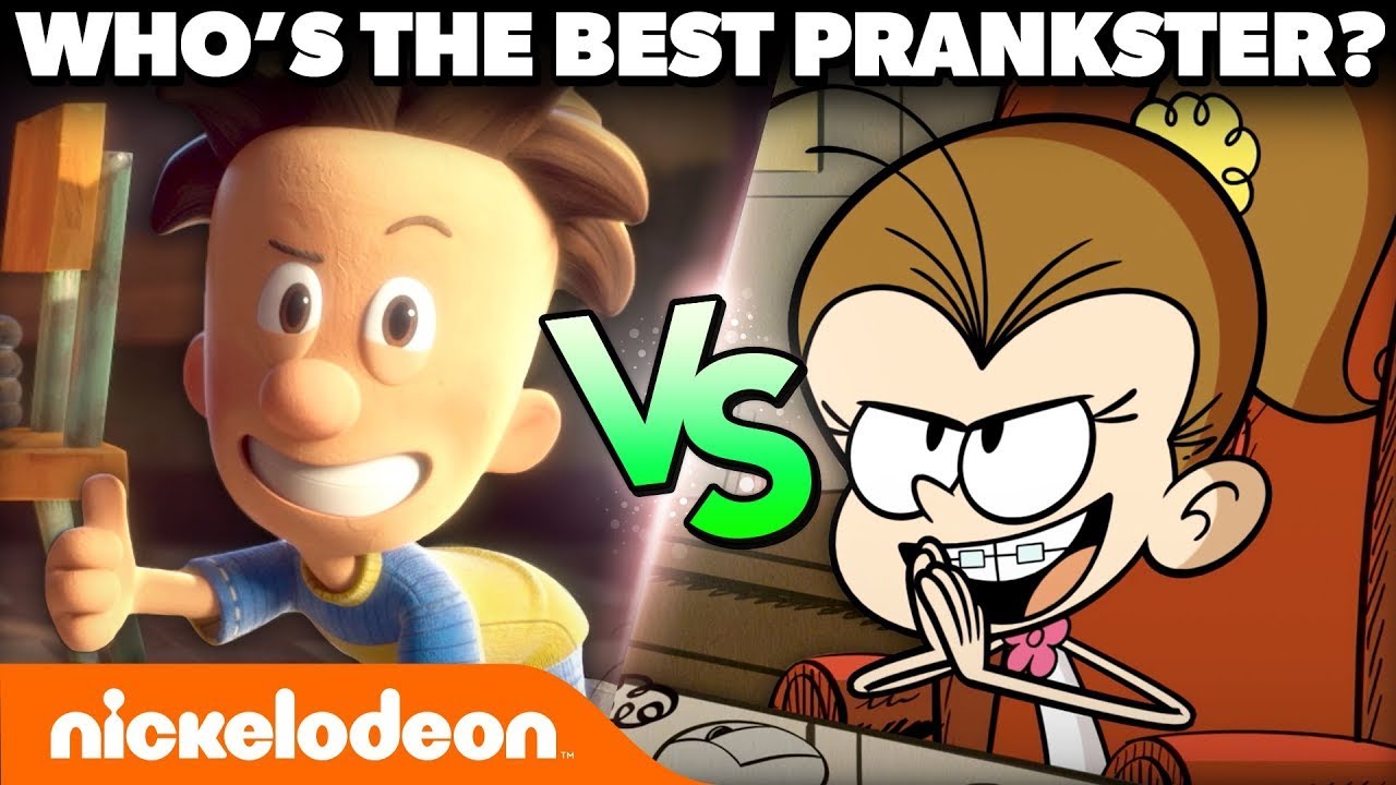 The Loud House: Big Nate Vs Luan Loud Quem É O Melhor Brincalhão?