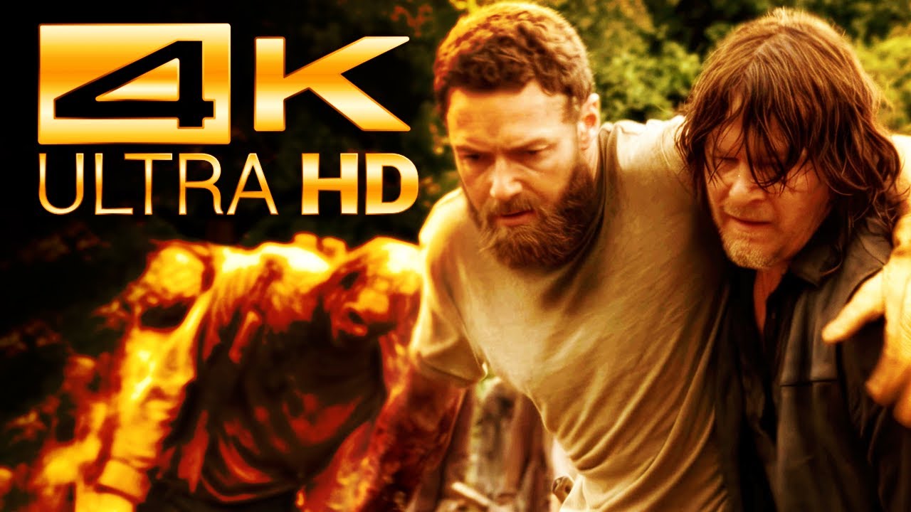 Aaron Perde Seu Braço – 4K Ultra Hd Upscaling – The Walking Dead – 9X2