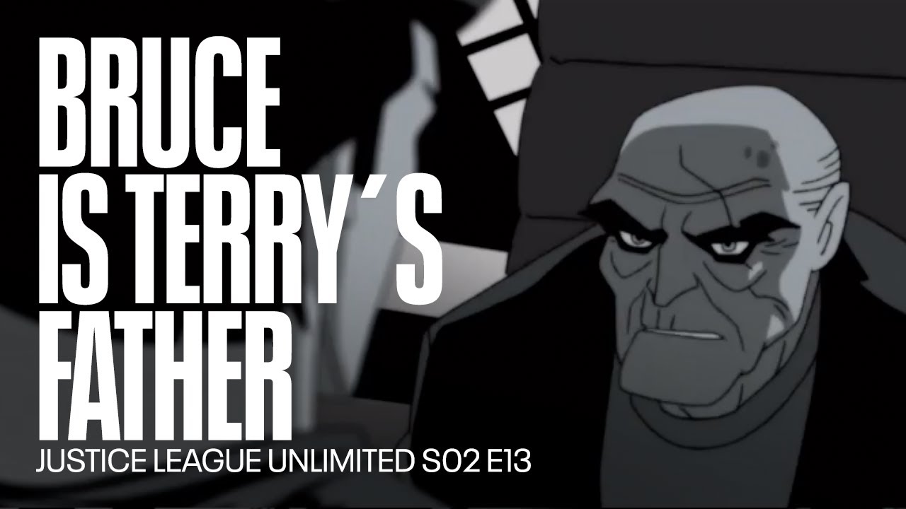 Bruce Wayne É O Pai De Terry Mcginnis | Liga Da Justiça Sem Limites