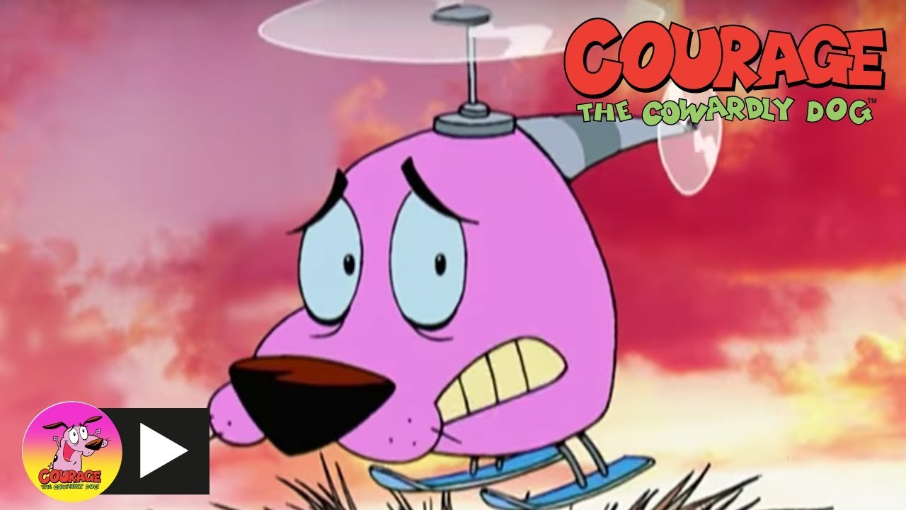 Coragem, O Cão Covarde | Cachorro-Helicóptero | Cartoon Network