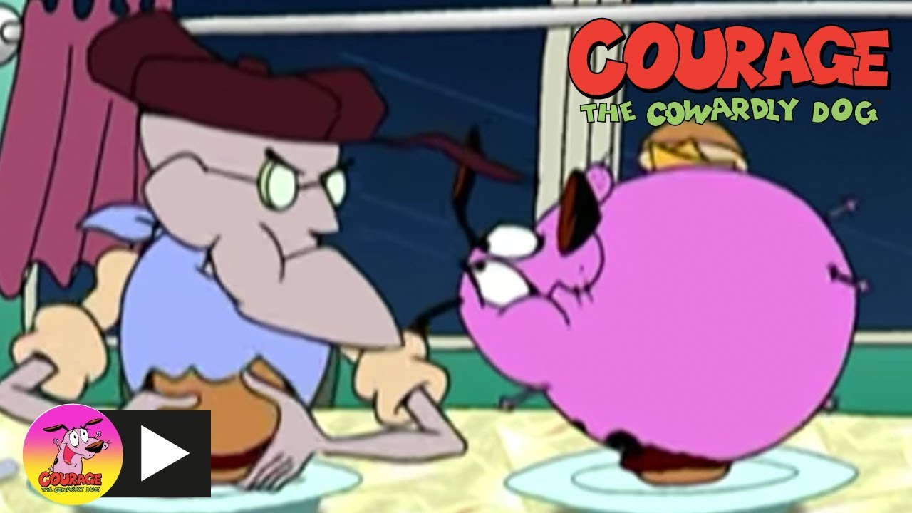 Coragem, O Cão Covarde | Jantar Perigoso | Cartoon Network