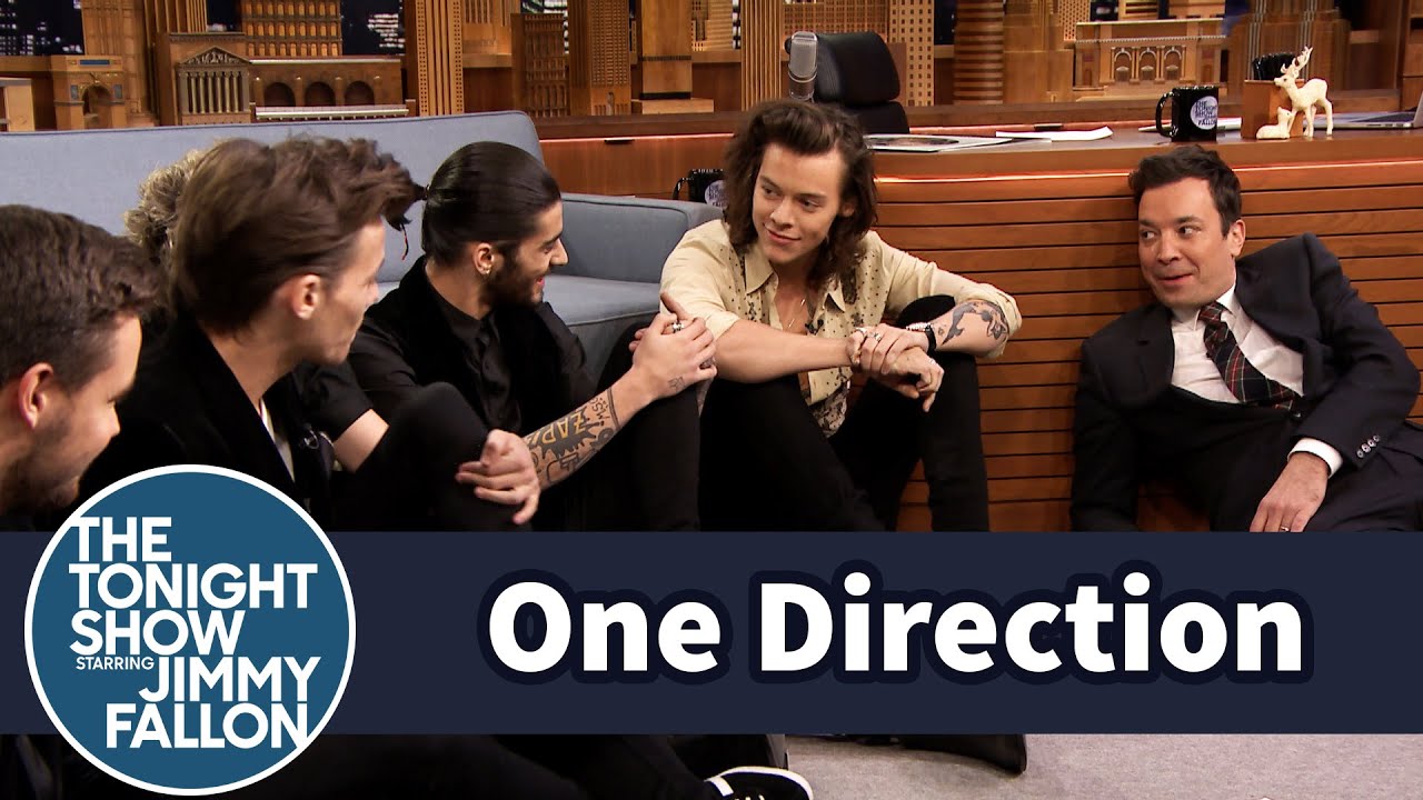 Entrevista No Chão Com One Direction E Jimmy