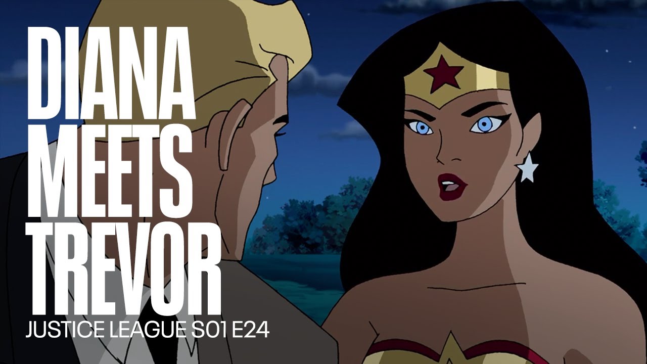 Mulher-Maravilha Conhece Steve Trevor Pela Primeira Vez | Liga Da Justiça Sem Limites