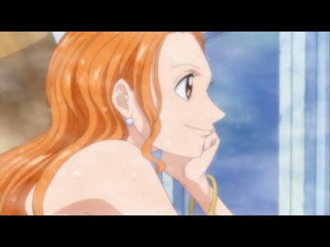 One Piece: Nami Toma Banho