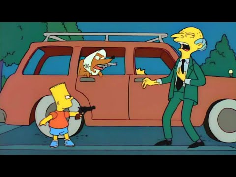 Os Simpsons: Bart Atirou No Sr. Burns