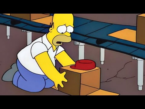 Os Simpsons: Fábrica De Caixas Dos Simpsons
