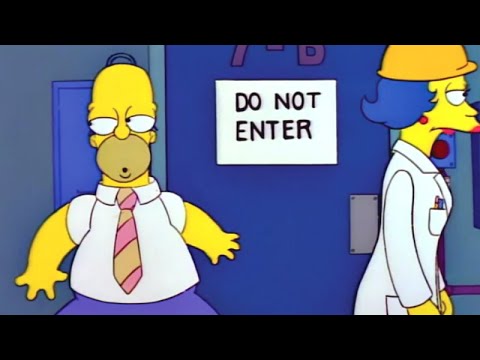 Os Simpsons: Homer Falta Ao Trabalho