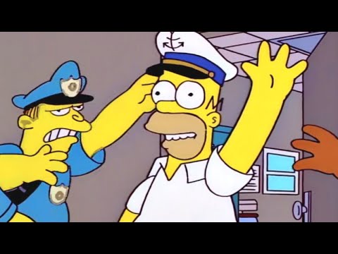 Os Simpsons: Homer Ganha Um Barco A Motor