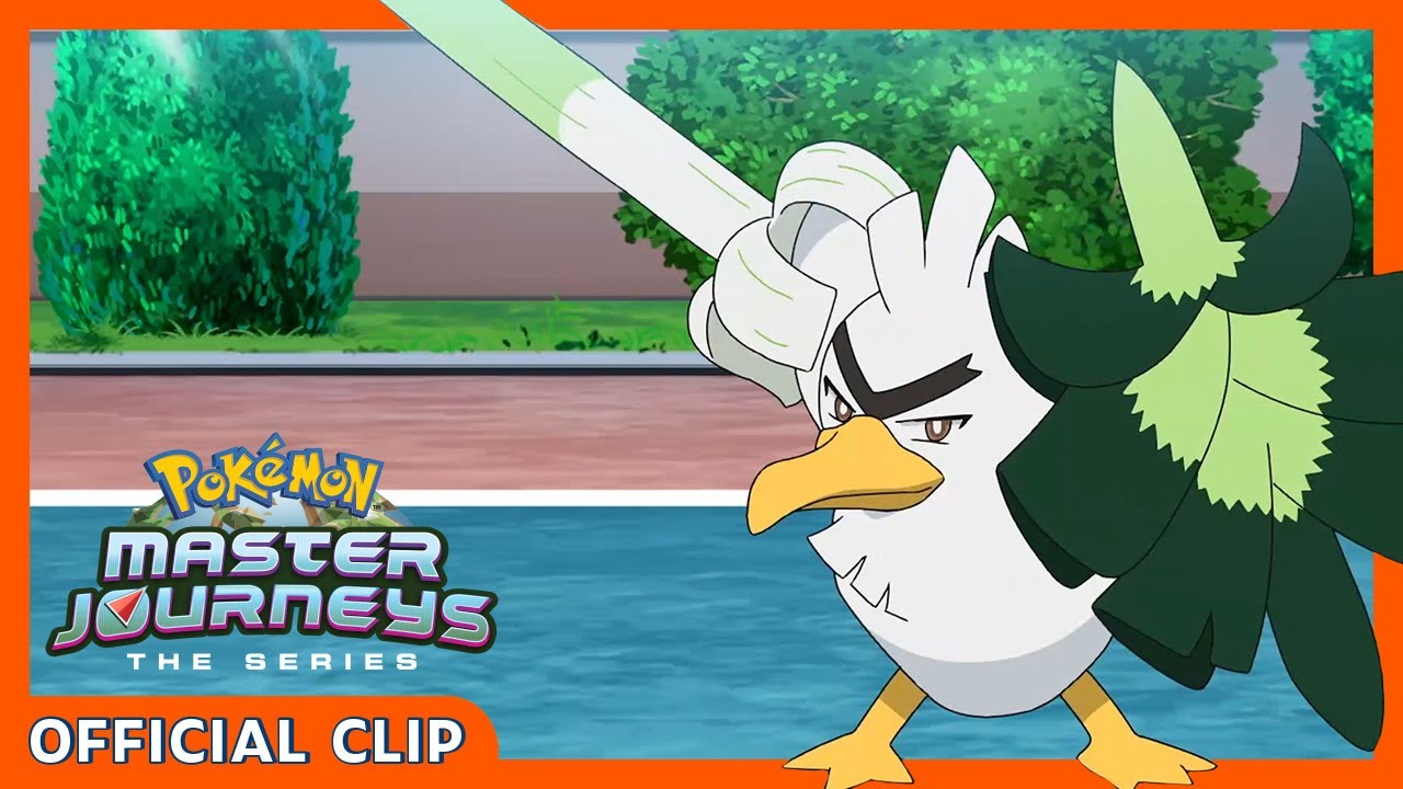 Pokémon: Sirfetch’D Batalha | Jornadas Do Mestre Pokémon | Clipe Oficial