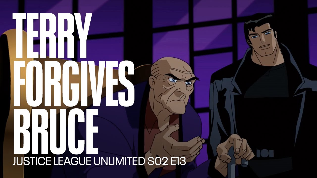 Terry Mcginnis Perdoa Bruce Wayne | Liga Da Justiça Sem Limites