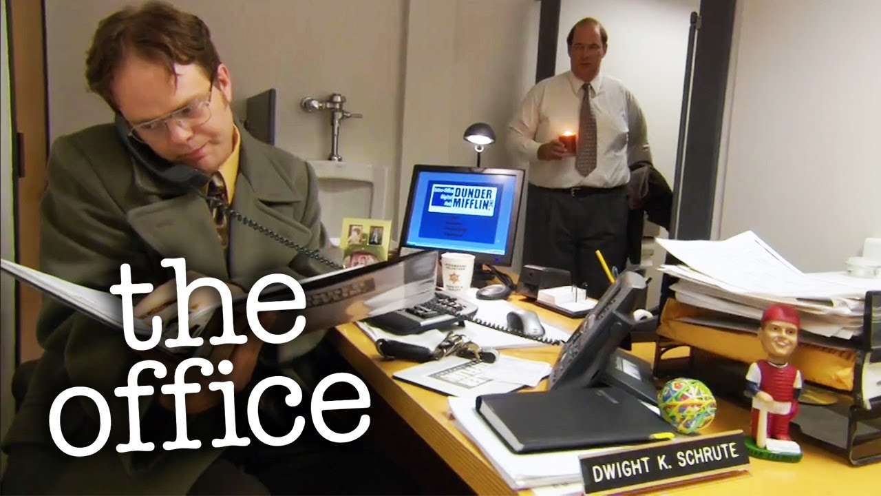 The Office: Banheiro Do Escritório De Dwights