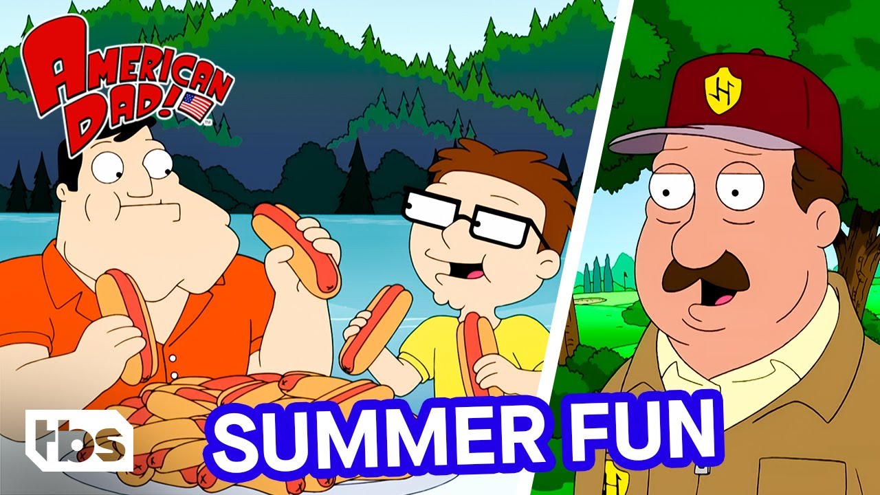 Melhores Momentos Divertidos De Verão | American Dad